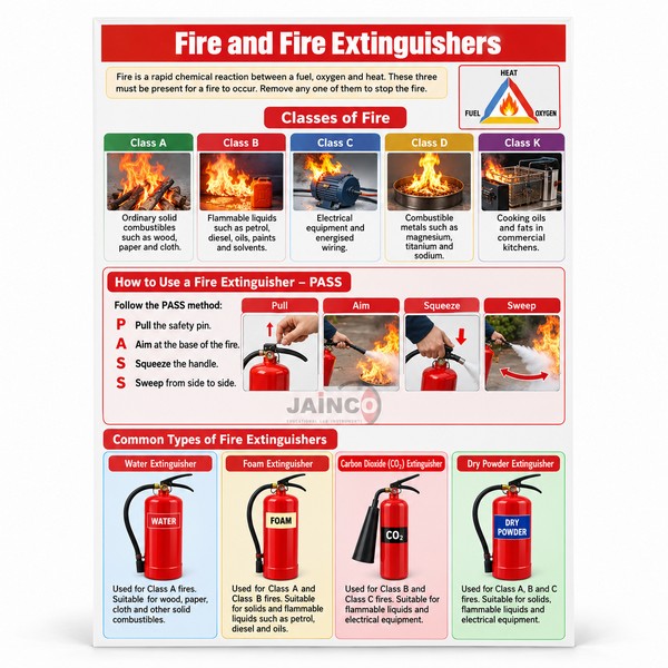 Fire and Fire Extinguishers